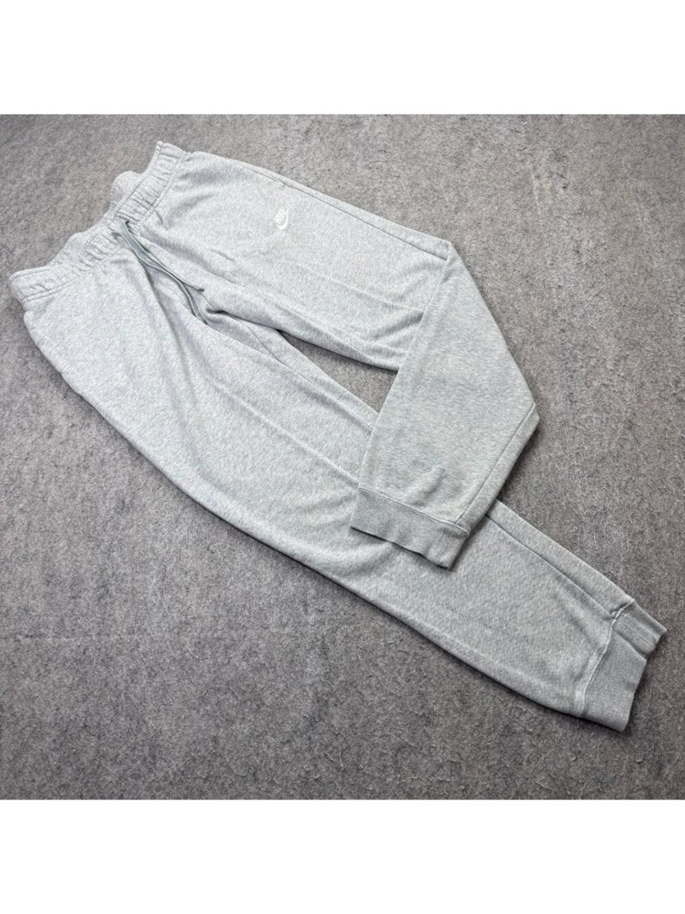 Nike Sportswear Jogger Pants Women M Gray 28.5" Fleece DQ5191